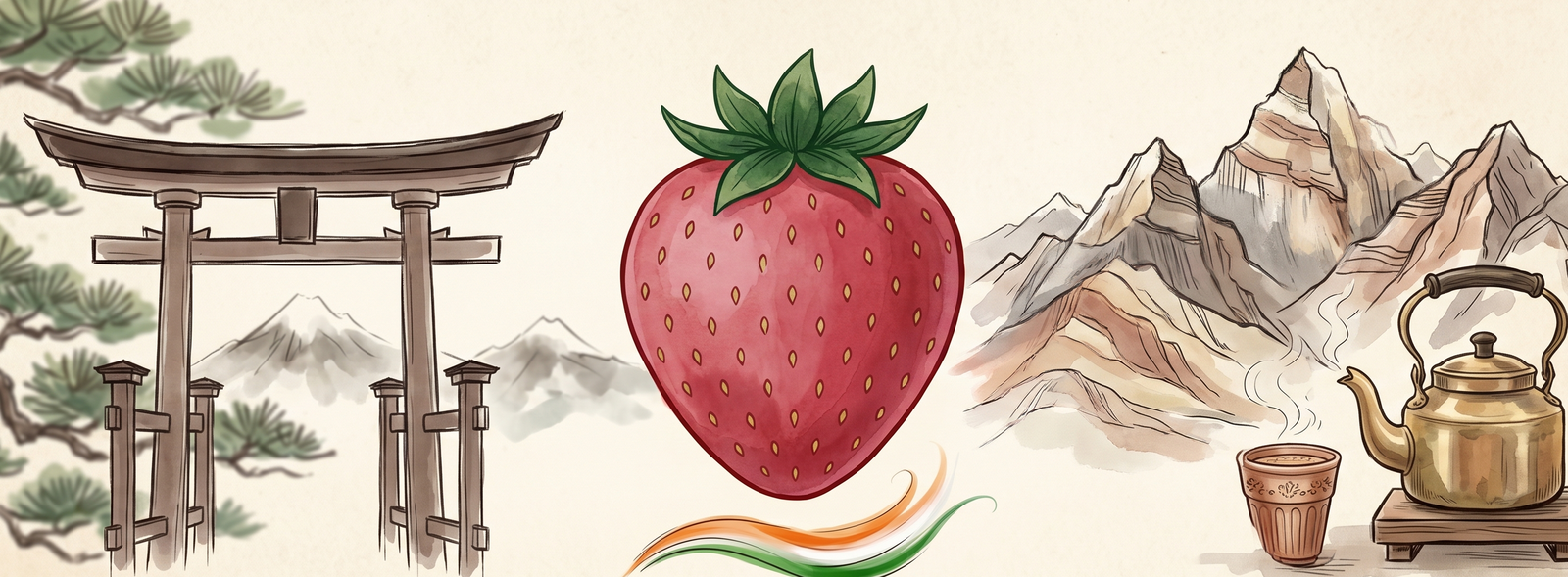 ICHIGO: Japanese strawberries grown in India